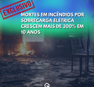 Exclusivo: mortes em incêndios por sobrecarga elétrica crescem mais de 300% em 10 anos
